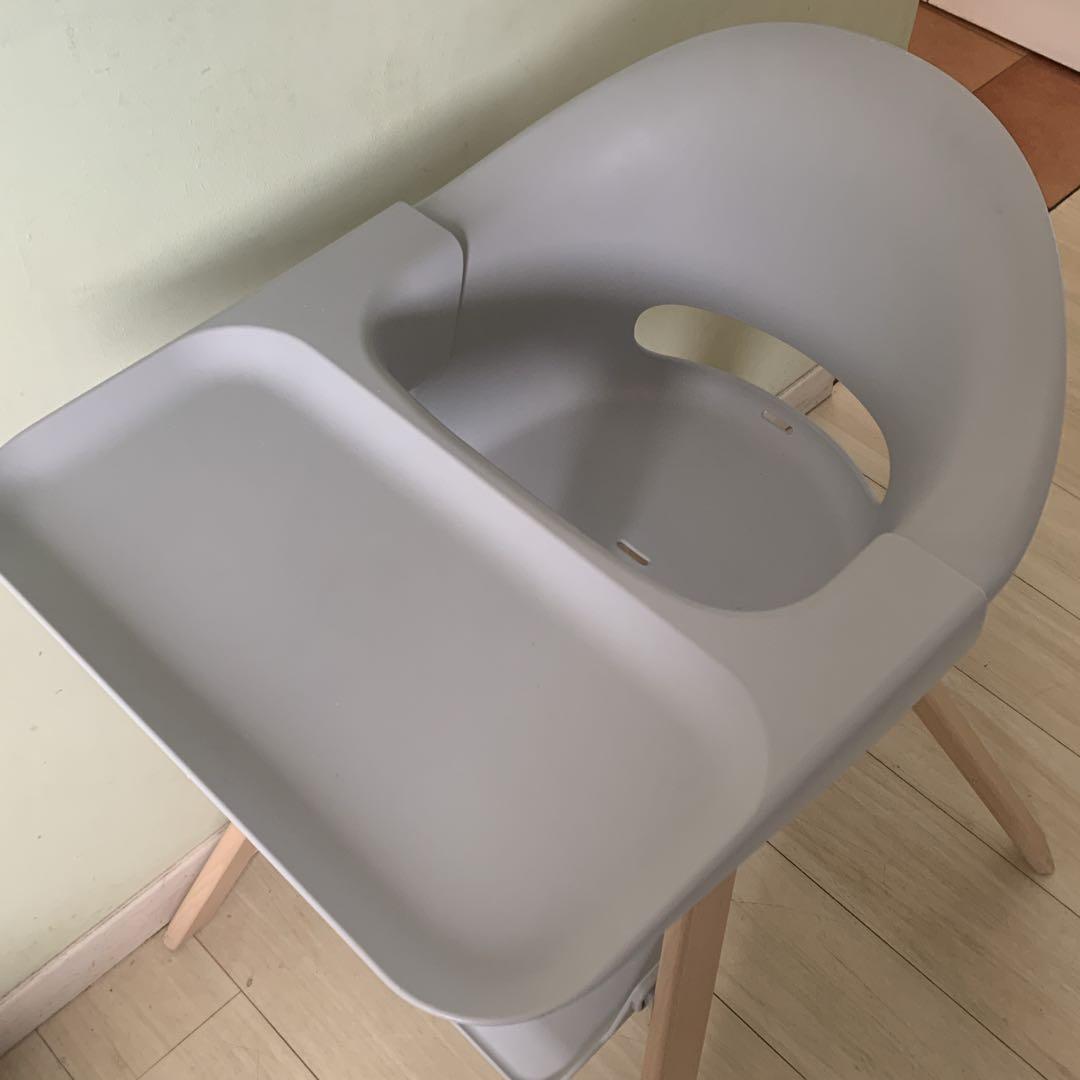 STOKKE CLICK　ストッケ クリック　ハイチェア　ベビーチェア　グレー
