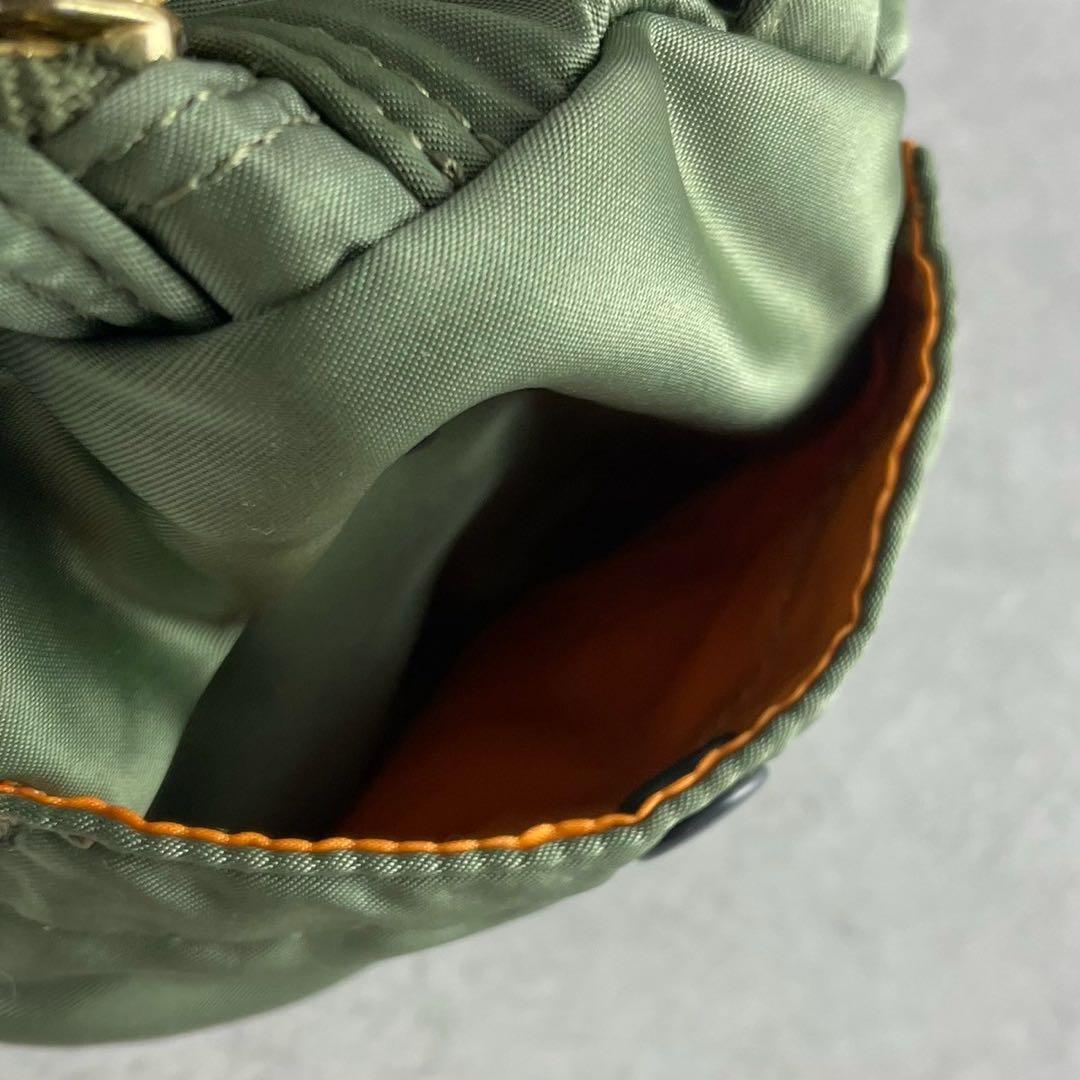 極美品✨ PORTER ポーター タンカー　ミニボストンバッグ　セージグリーン