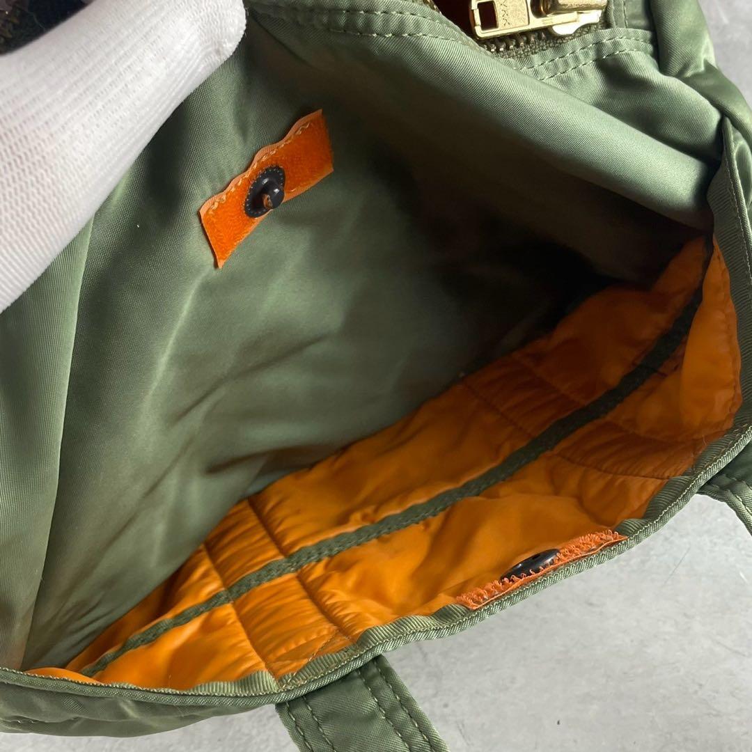 極美品✨ PORTER ポーター タンカー　ミニボストンバッグ　セージグリーン