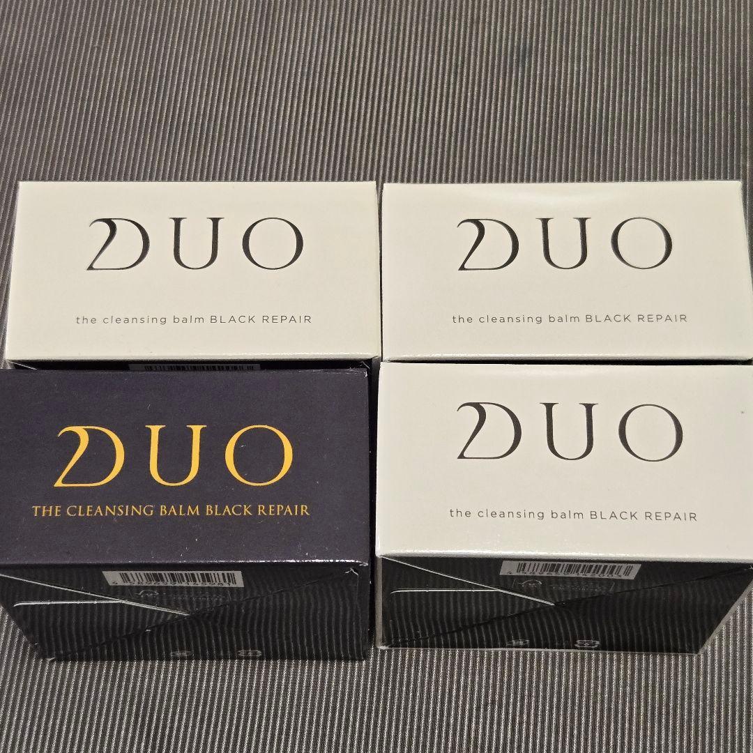 DUO ザ クレンジングバーム ブラックリペア 4個セット 新品未使用