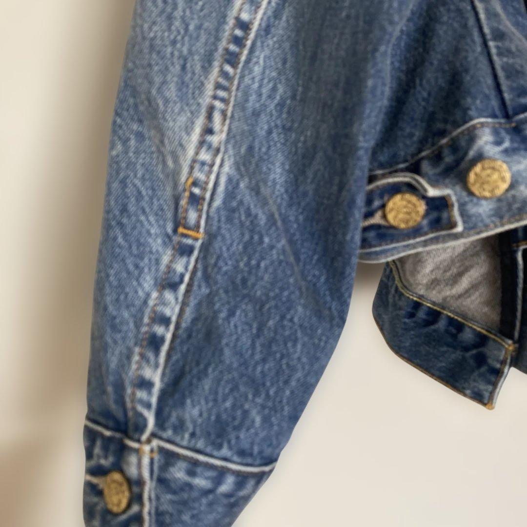 sacai&Levi's ブルー デニムジャケット