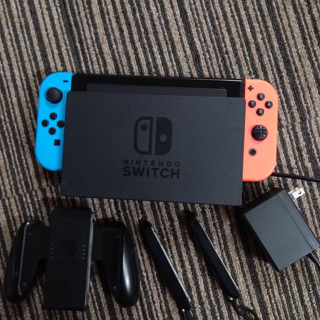 Nintendo Switch 青/赤ジョイコン　周辺機器付き　一部ジャンク品