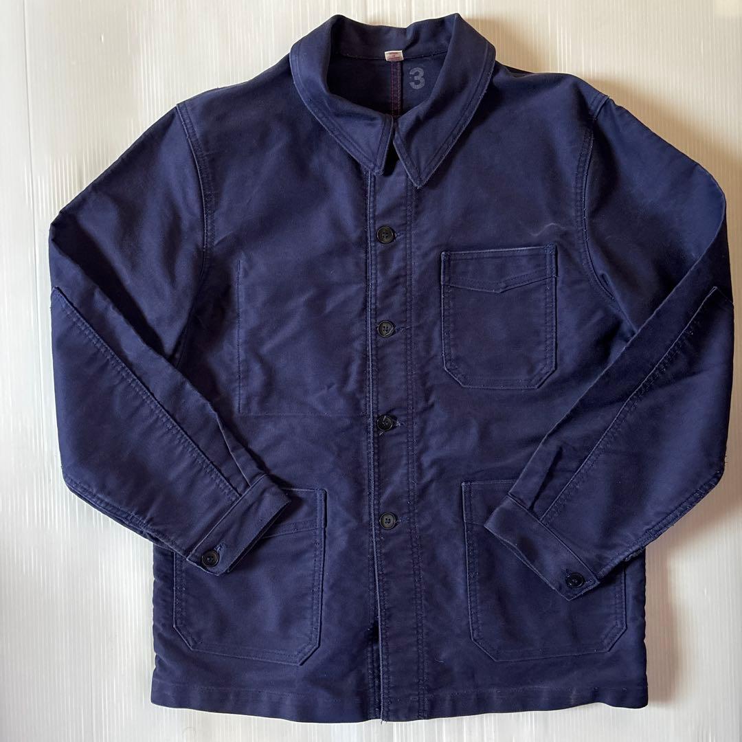 LE TRAVAILLEUR GALLICE フレンチモールスキンジャケット