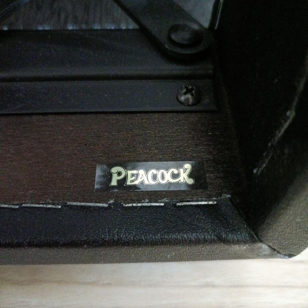 吉澤(PEACOCK)　ピアノ補助ペダル　AX-100　銀ペダル　黒　取説付