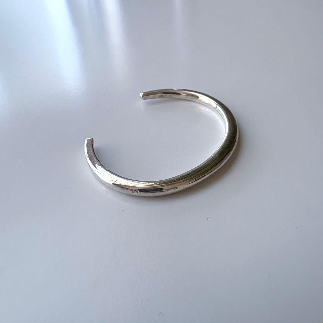 アクセサリー vebet basic volume bangle silver M