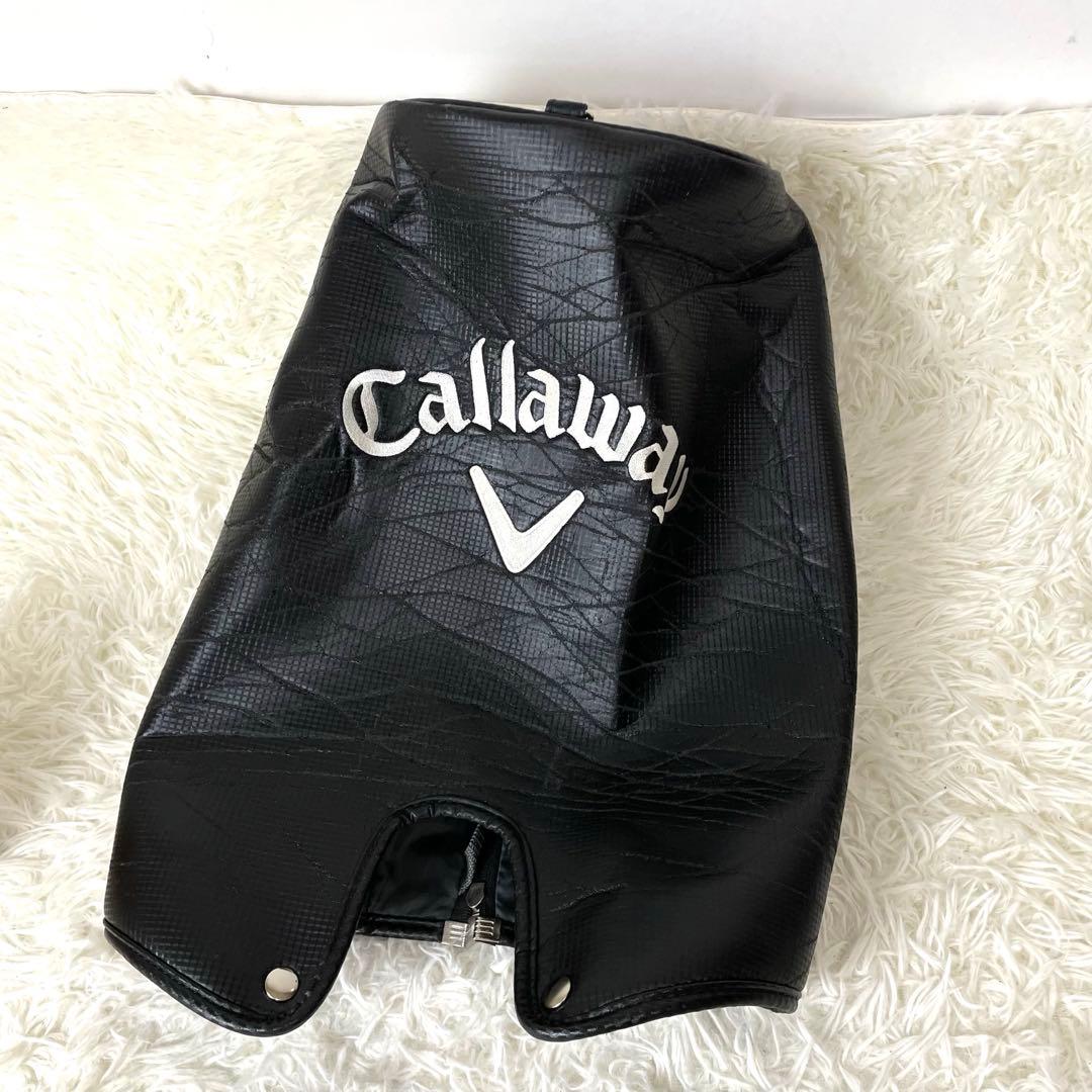 人気モデル✨訳あり格安✨良品 キャロウェイ キャディバッグ カート 黒赤 フード