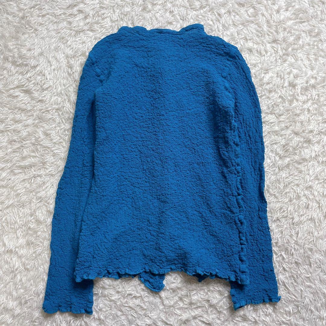 美品✨ me by ISSEY MIYAKE カーディガン 洗える シワ加工