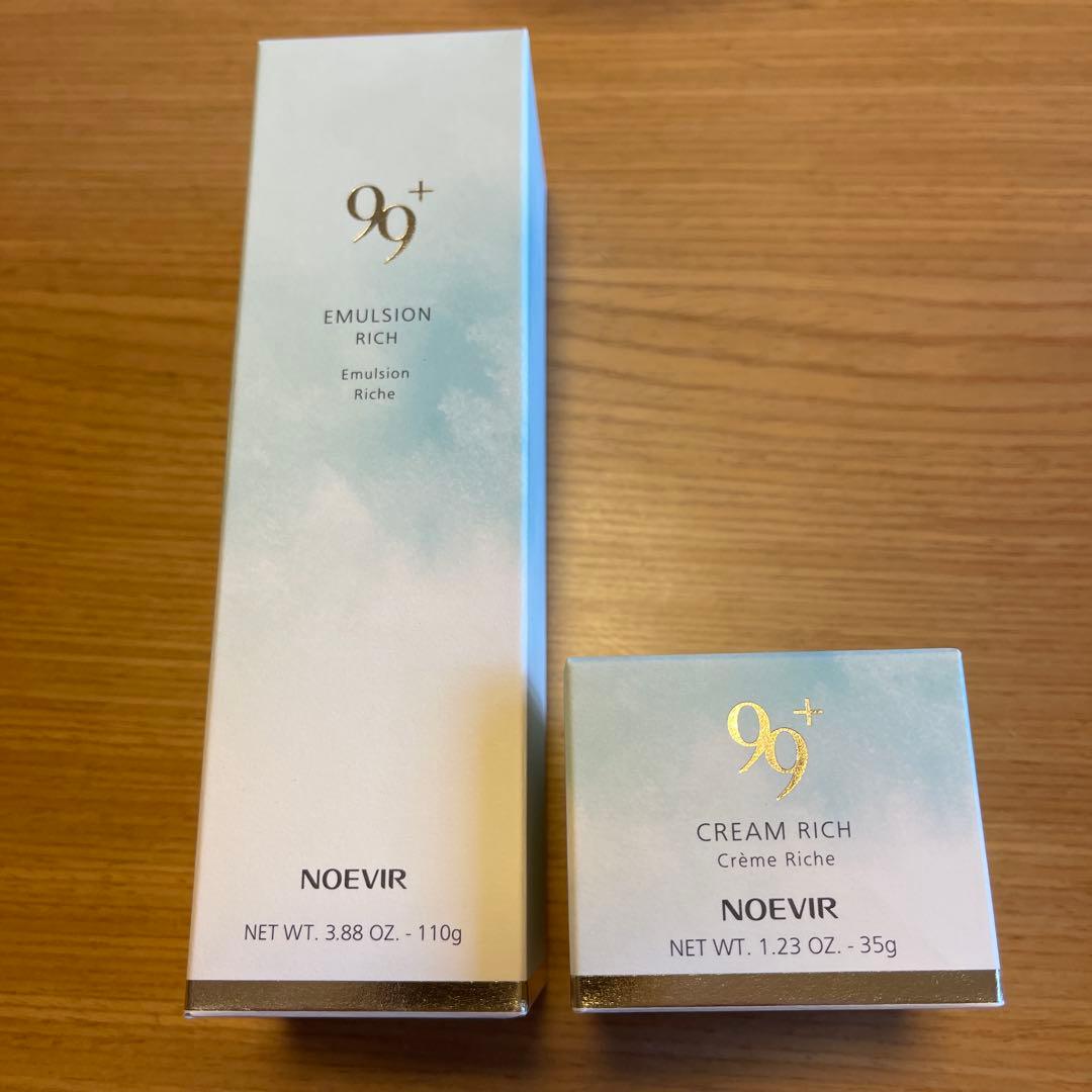 ノエビア99プラスミルクローション、クリーム（リッチ）