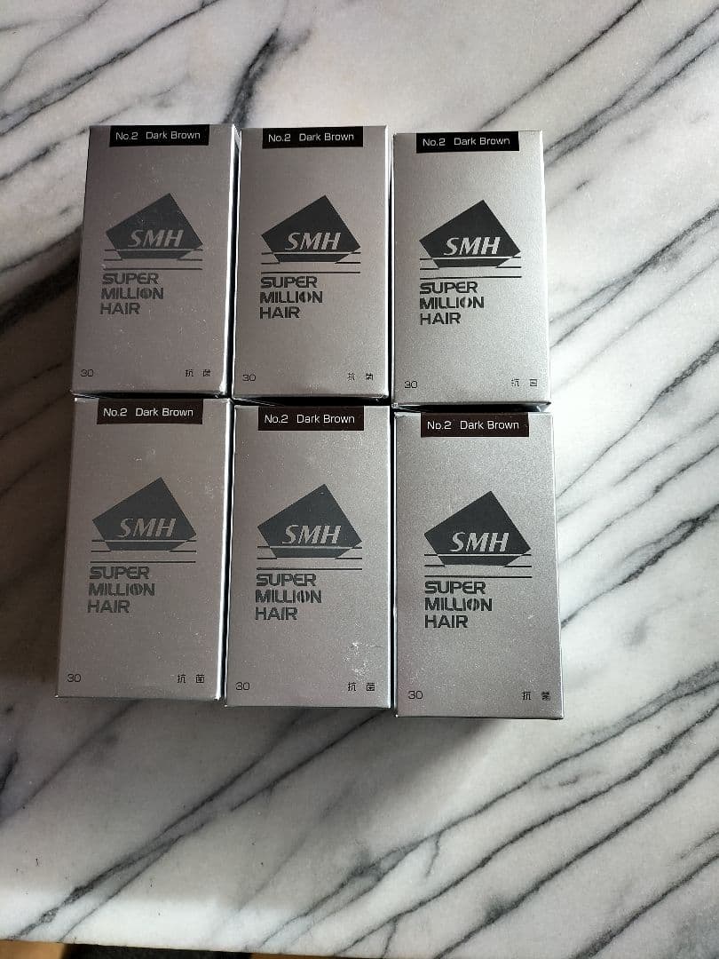 ダークブラウン ルアンスーパーミリオン３０ｇが６個