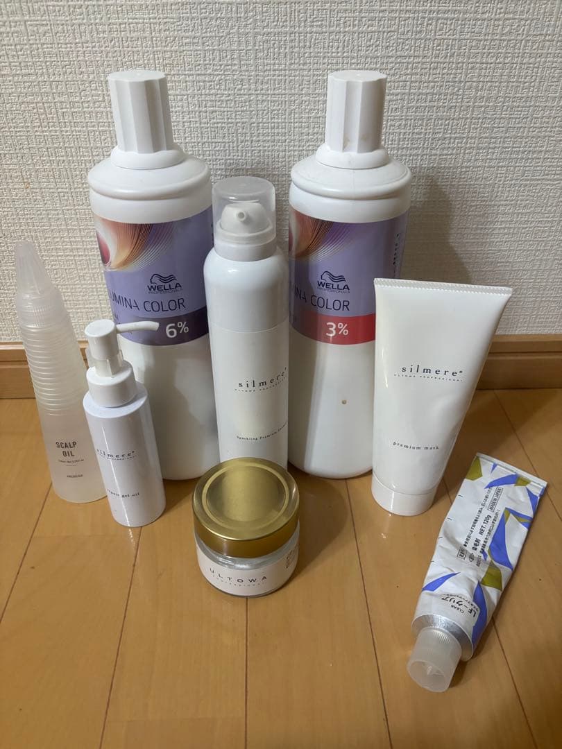 ウルトワトリートメント一式＋イルミナOX3％6％＋クリア剤付