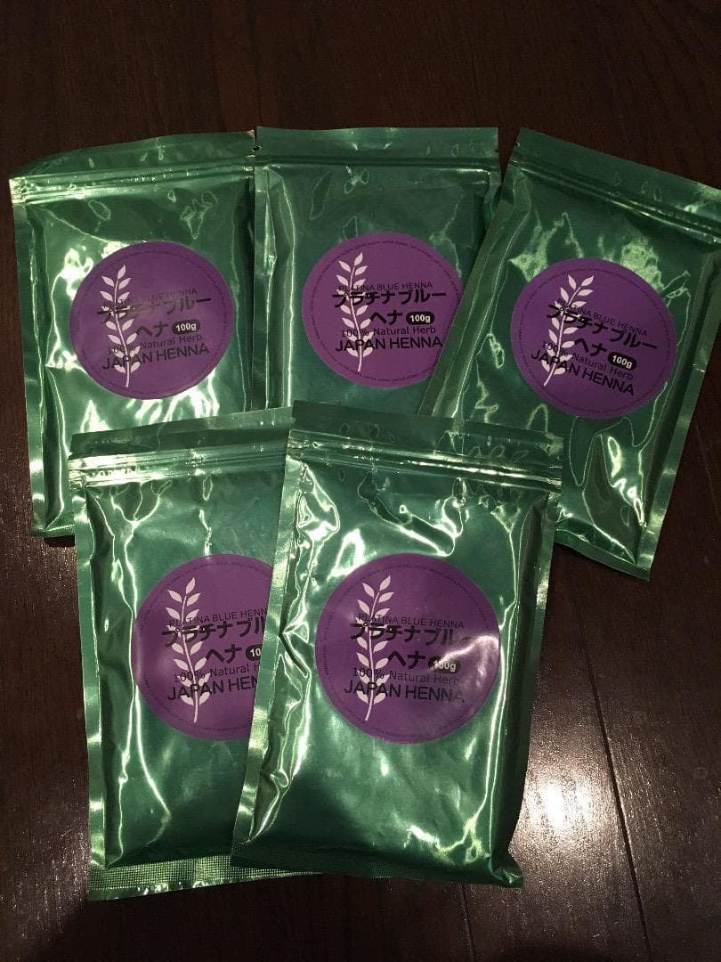 ジャパンヘナプラチナブルー