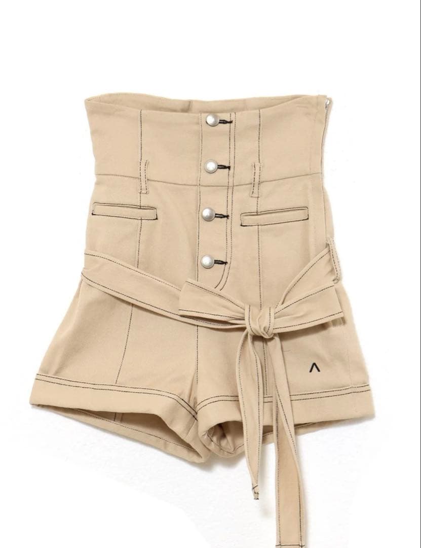 【年末年始セール】ANDMARY Highwaist ribbon pants