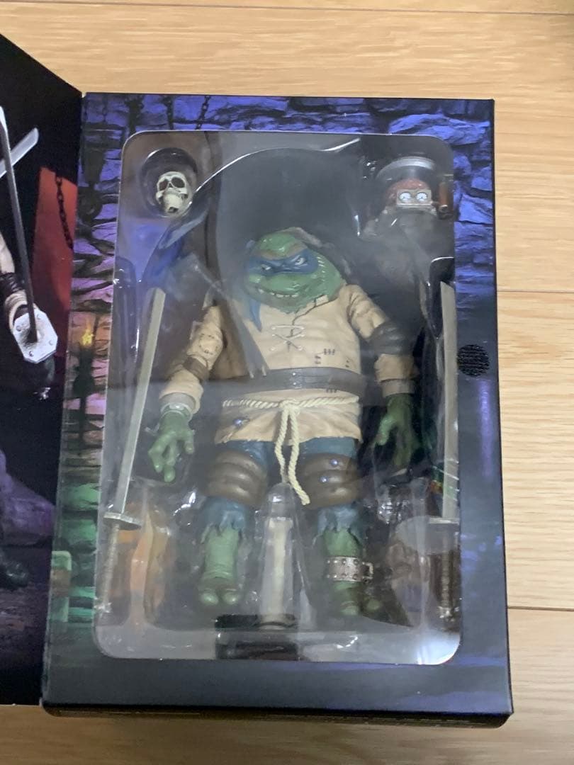 NECA　レオナルド　ミュータントタートルズ　モンスターズ　未開封