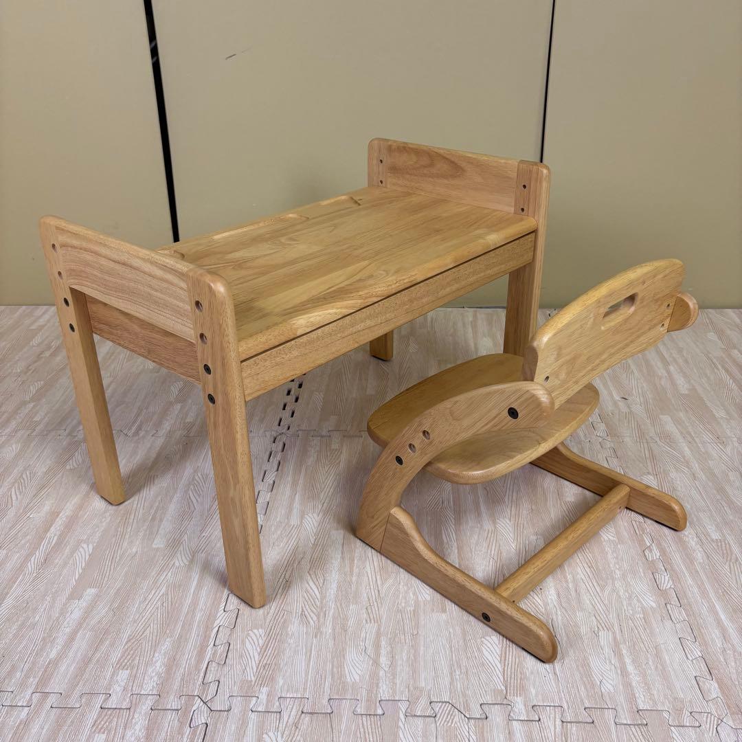 送料込み　除菌清掃済　☆美品☆　大和屋　ヴォーノアミーチェ　デスク&チェア