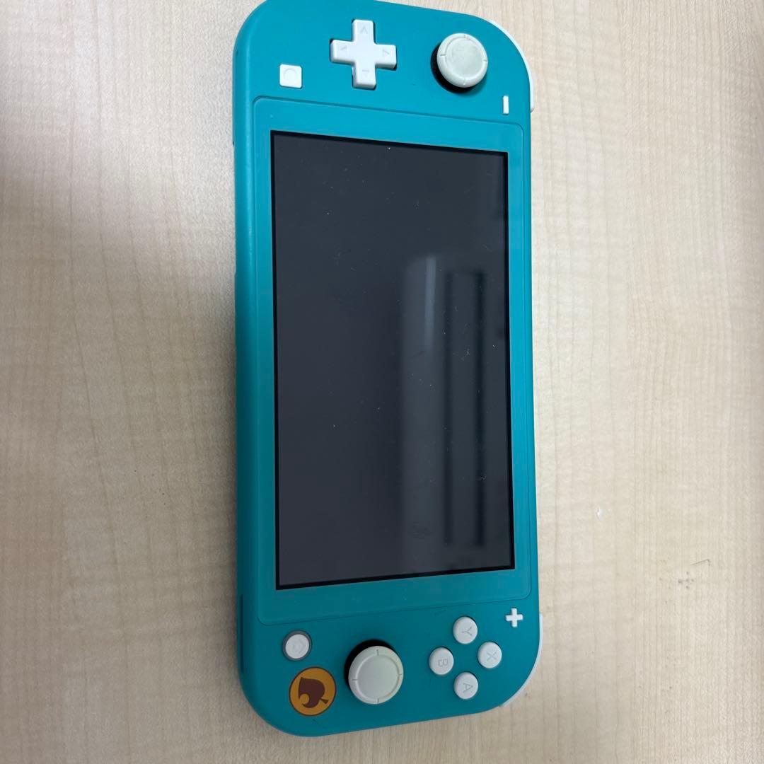 Nintendo Switch Lite どうぶつの森デザイン ターコイズ