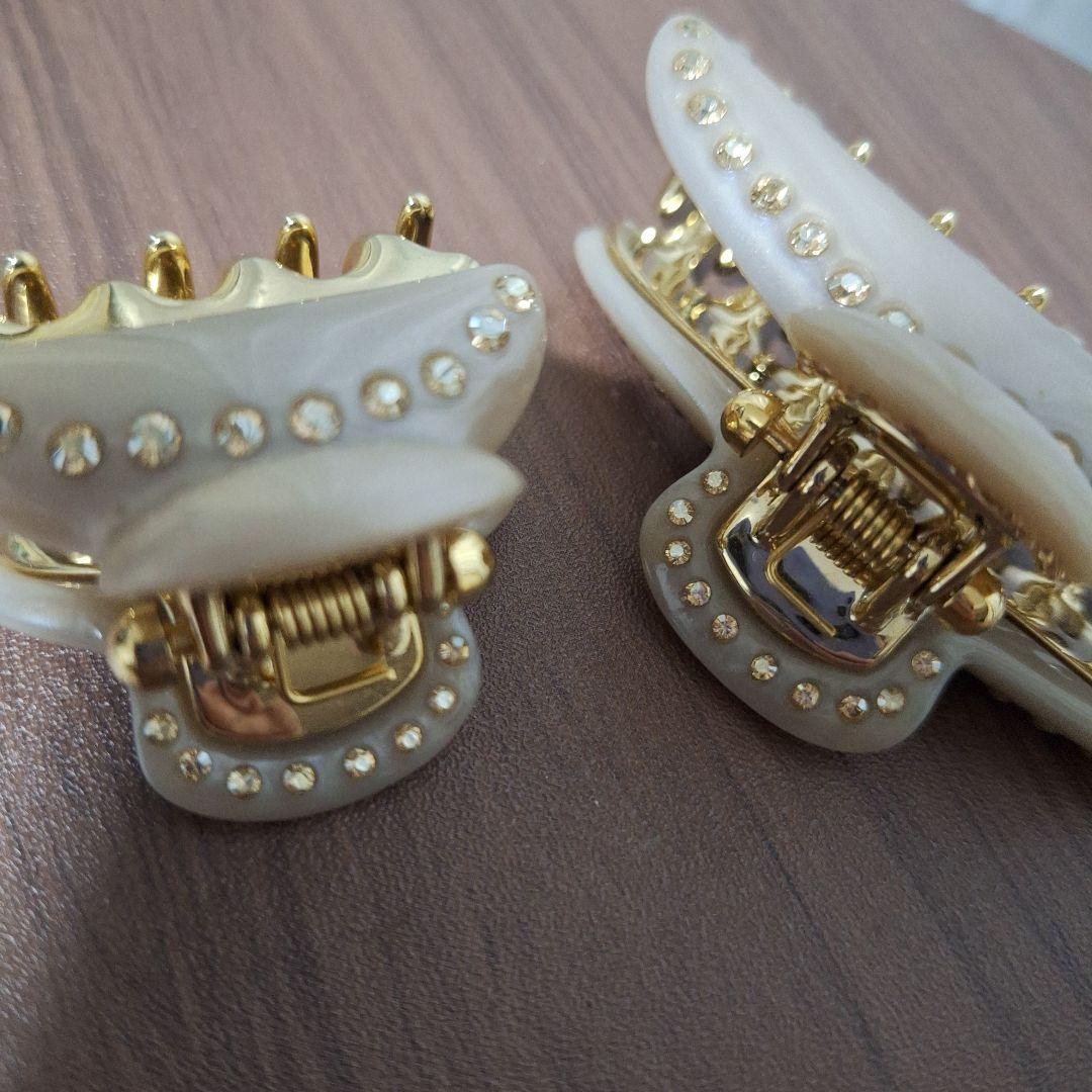 匿名配送　アッカacca クリップ 2点セット　おまけCHANELの小さな袋