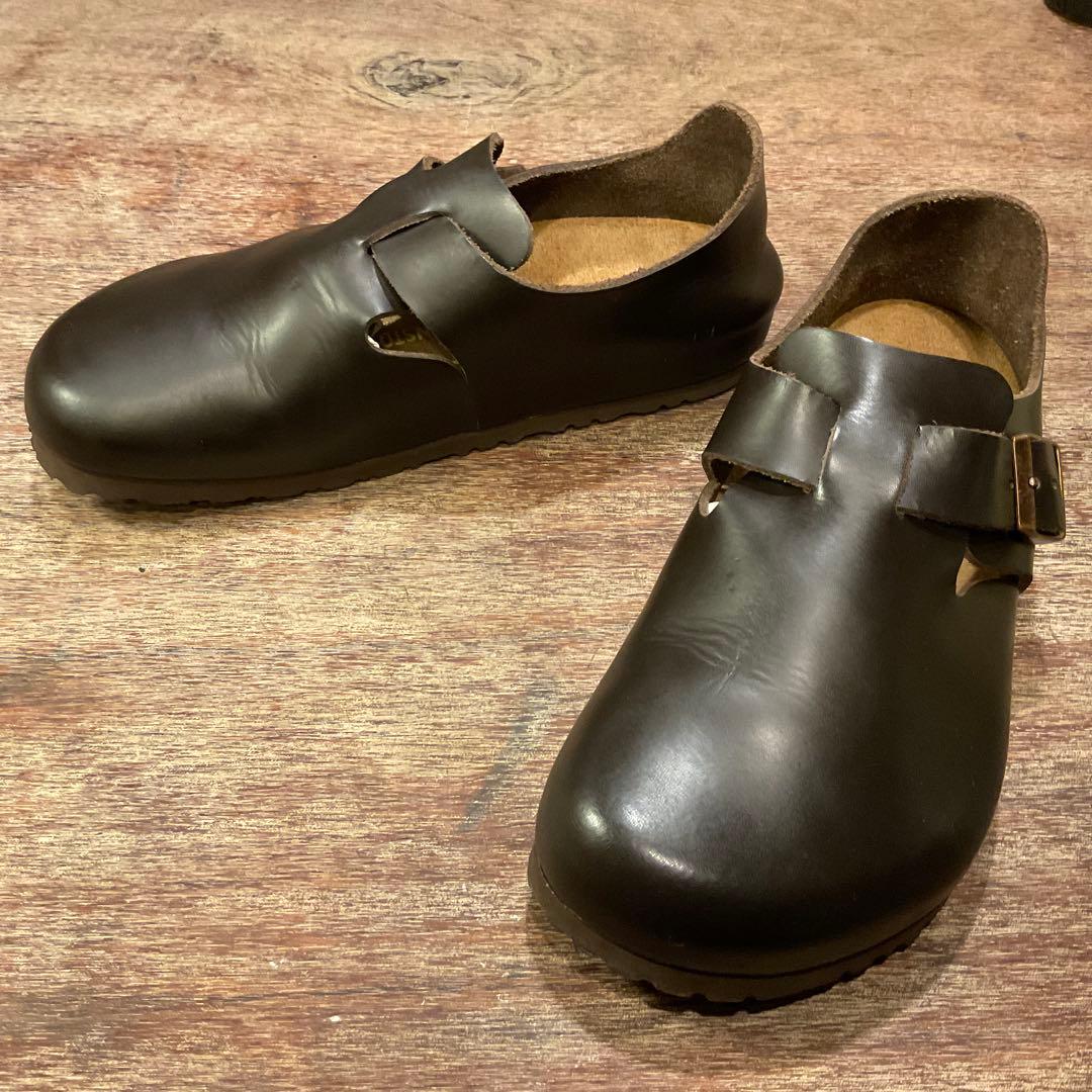 美品！ビルケンシュトック ロンドン LONDON ダークブラウン 25cm