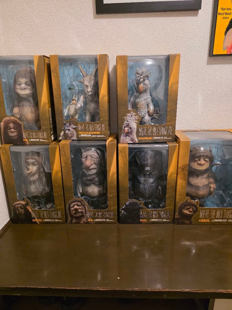 WHERE THE WILD THINGS ARE フィギュアセット