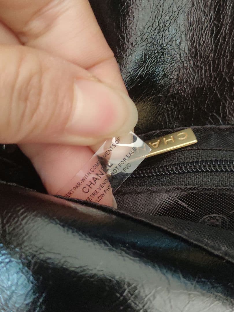 CHANEL ノベルティ ショルダーバッグ パールチェーン ポーチ付き