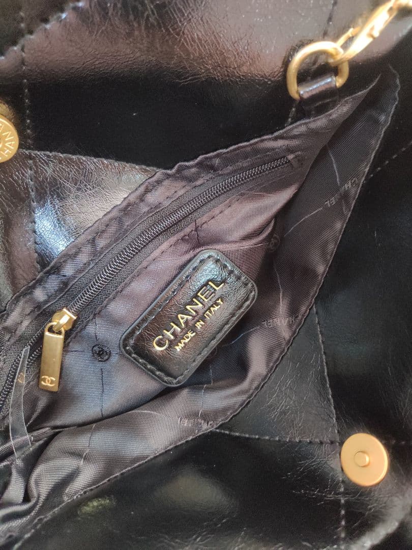 CHANEL ノベルティ ショルダーバッグ パールチェーン ポーチ付き