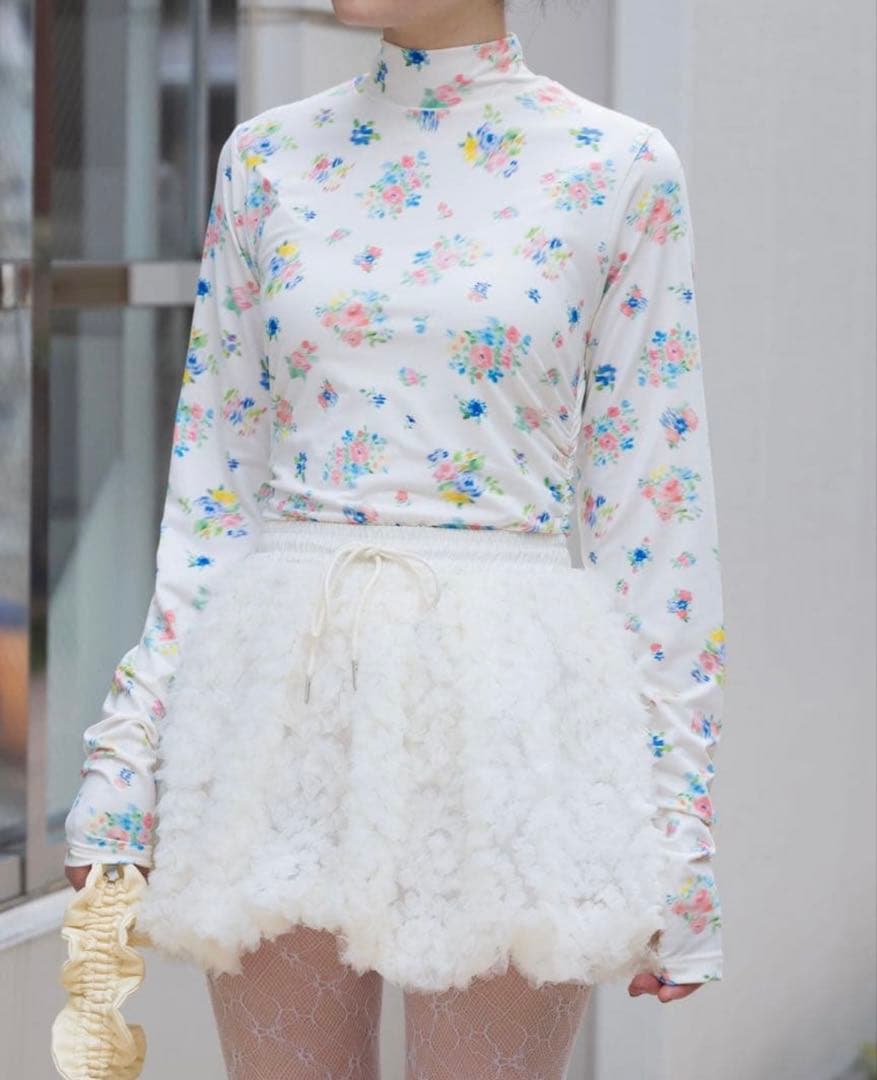 【完売品・新品】POPPY チュールバルーンスカート　あさぎーにょ　ポピー