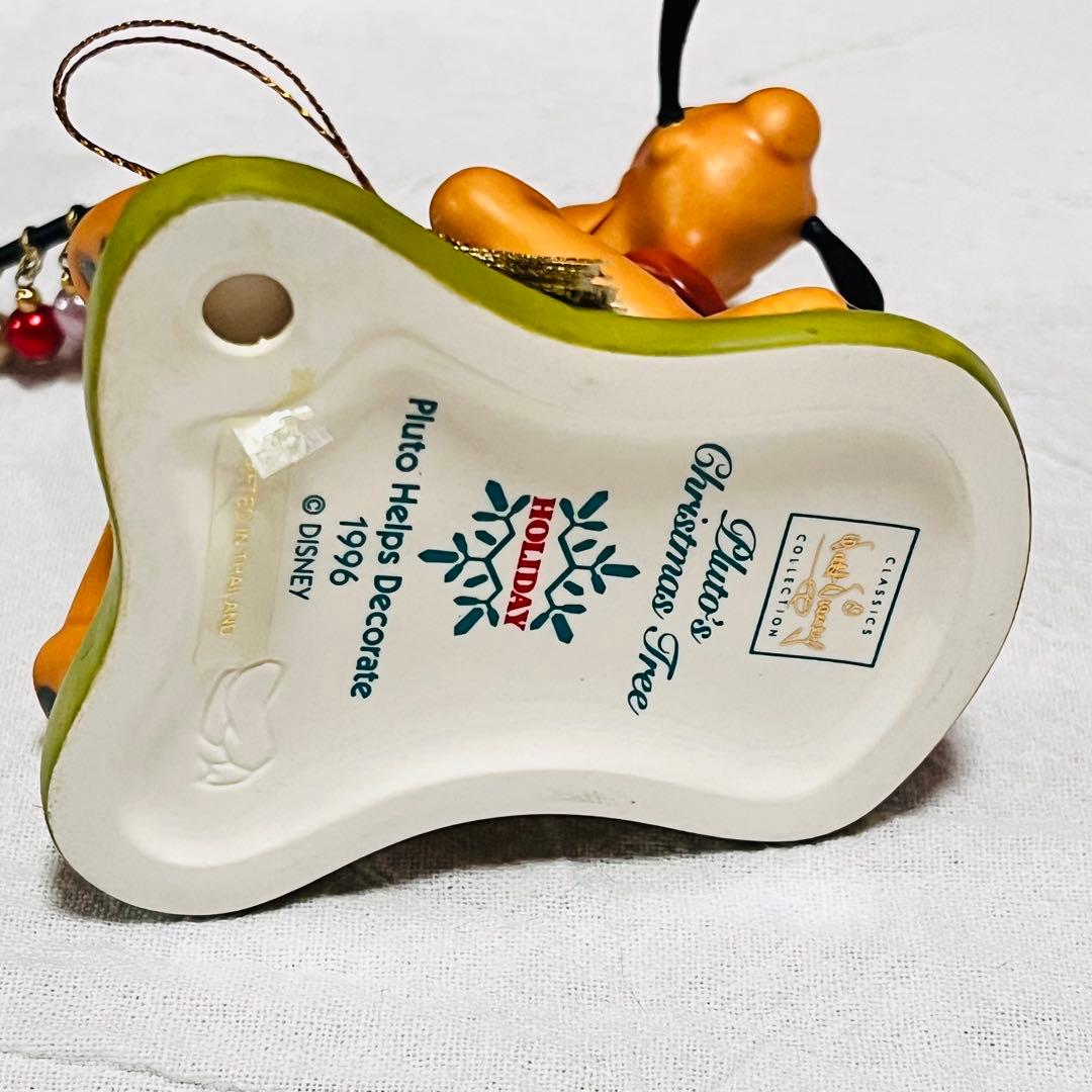 ディズニー　wdcc フィギュア　プルート　クリスマス