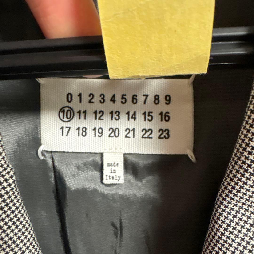 メゾンマルジェラ　グレー　スーツ　セットアップ