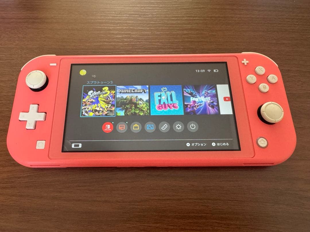 Nintendo Switch Lite コーラル 本体 箱あり　付属品完備