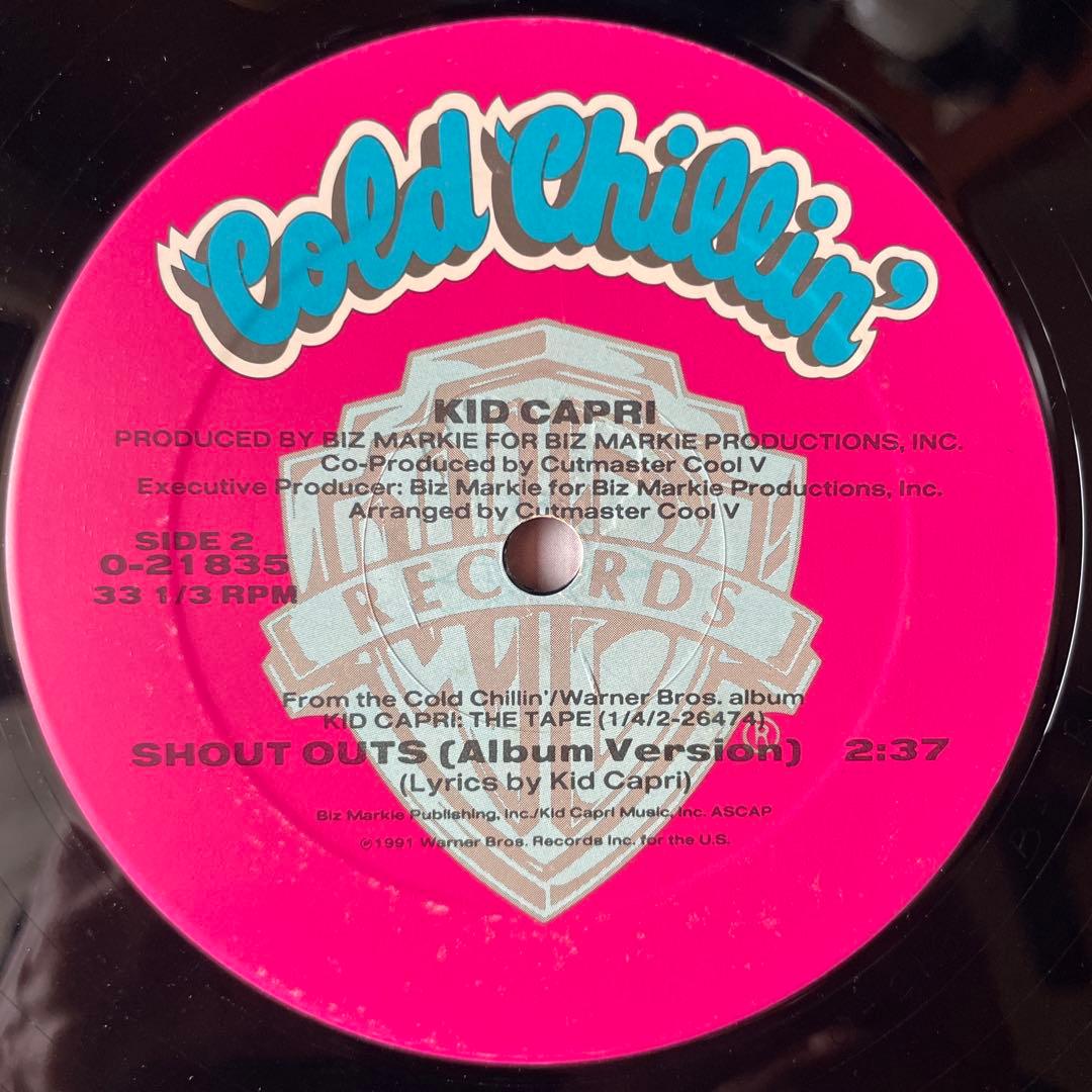 Kid Capri Apollo レコード cold chillin