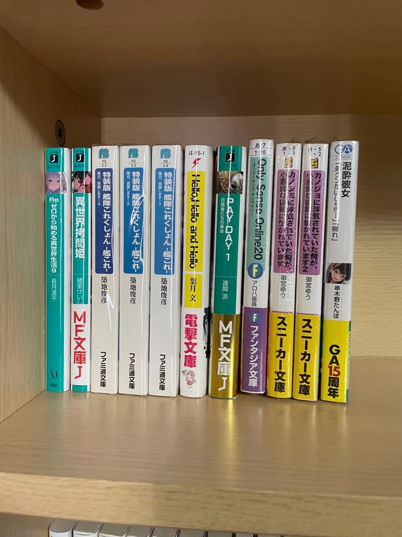 ラノベ195冊まとめ売り+特典など