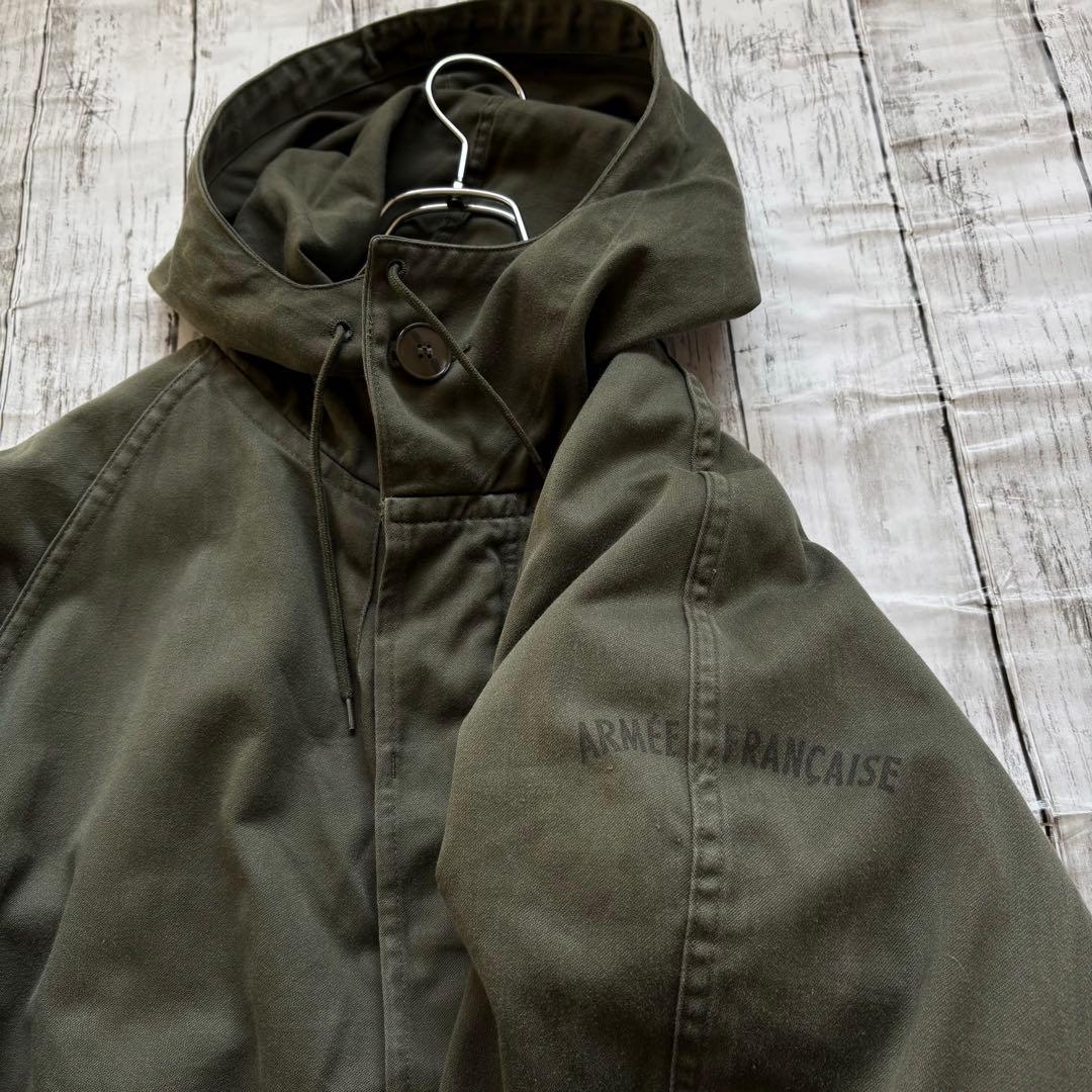 80s フランス軍 M64 フィールドパーカー モッズコート ライナー付き