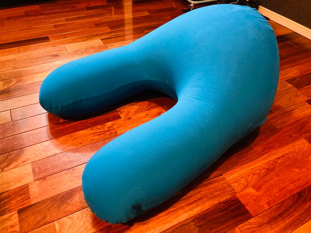 Yogibo Ghost 青 ビーズクッション　1年間の保証書付きです！