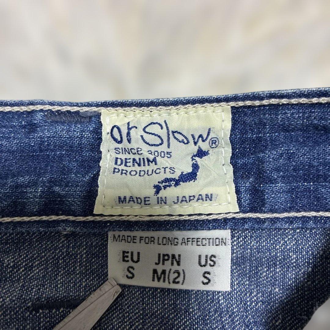 【美品】orSlow オアスロウ ペインターパンツ デニム 日本製
