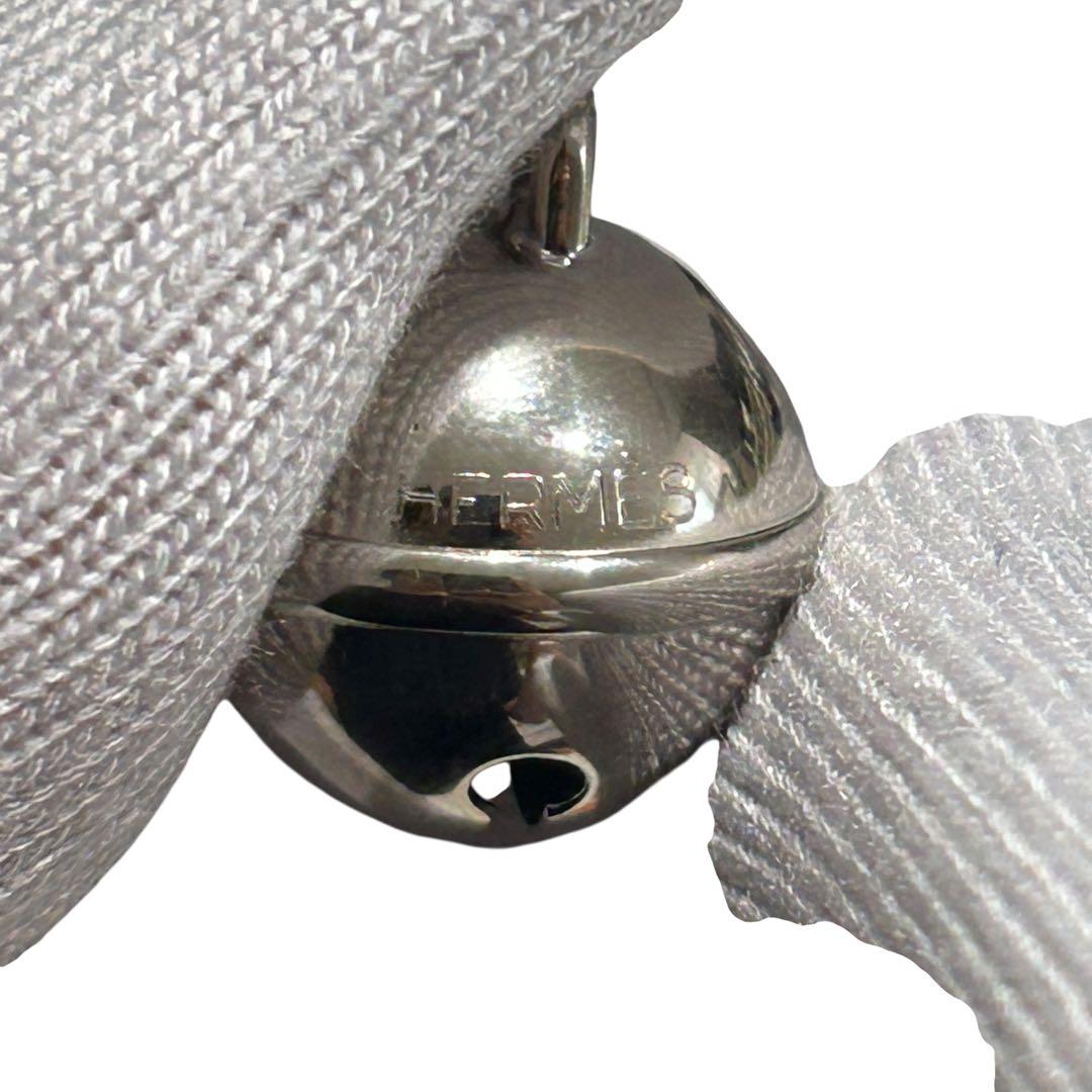 HERMES エルメス スカーフリング ツイリーリング ベル 鈴 シルバー