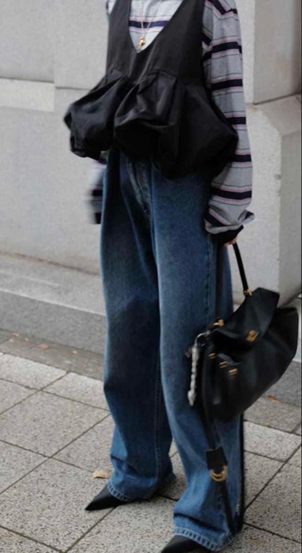 machatt ギャバジンフォルムトップス