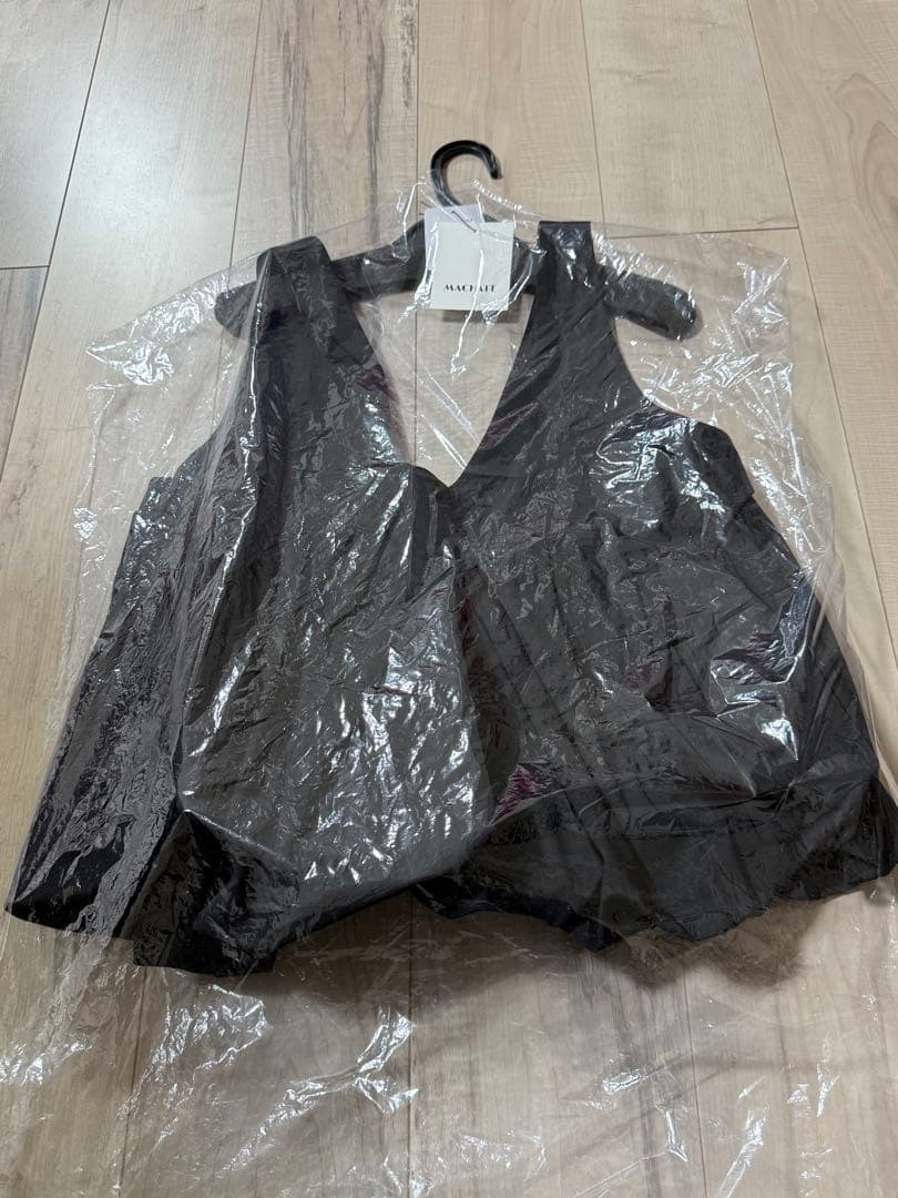 machatt ギャバジンフォルムトップス