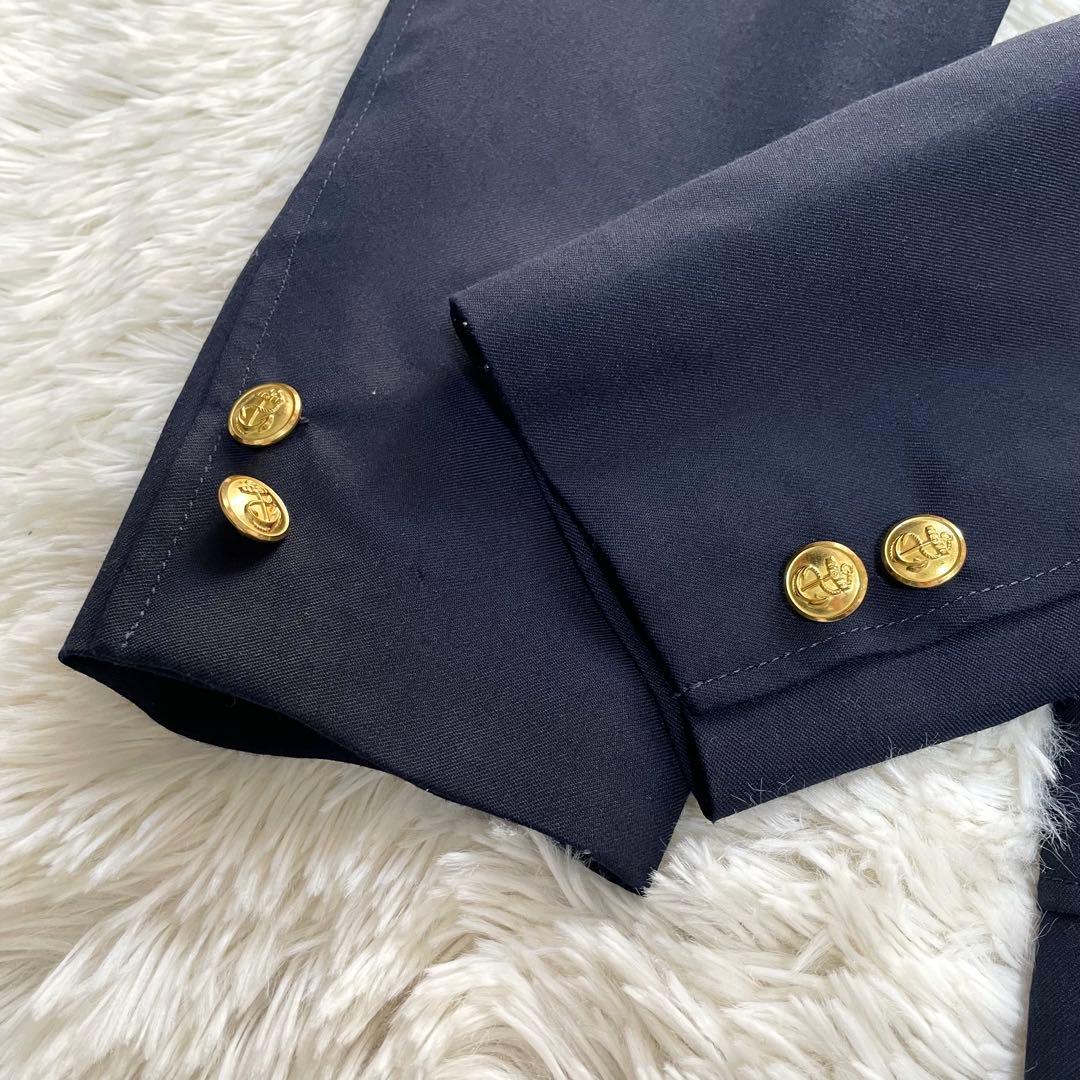 極美品✨ビームスプラス　CORDURA 紺ブレ　金ボタン　21年製　S