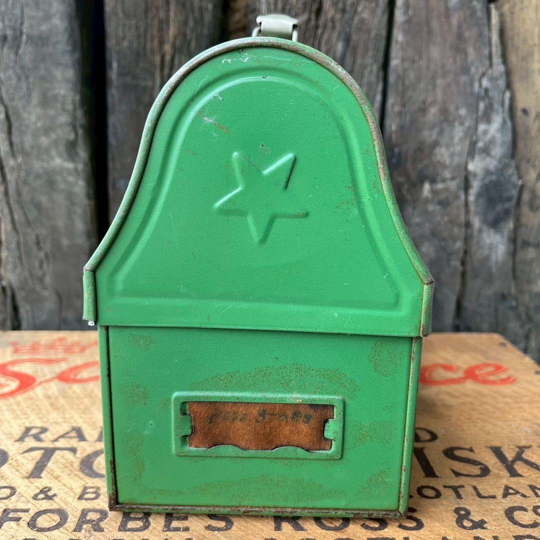 【USA vintage】1940sサーモス　メタル　ランチボックス　アメリカ