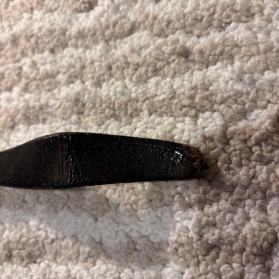 CHROME HEARTS BELT LOOP クロスボール　レザーベルトループ