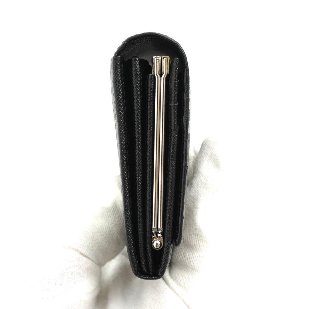 ✨新品未使用✨　Burberry 長財布　エンボスチェック　ノバチェック　黒色