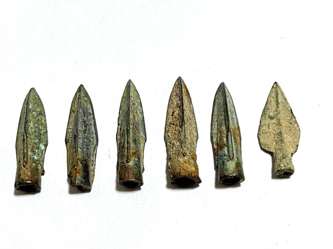 矢じりのセット　骨董