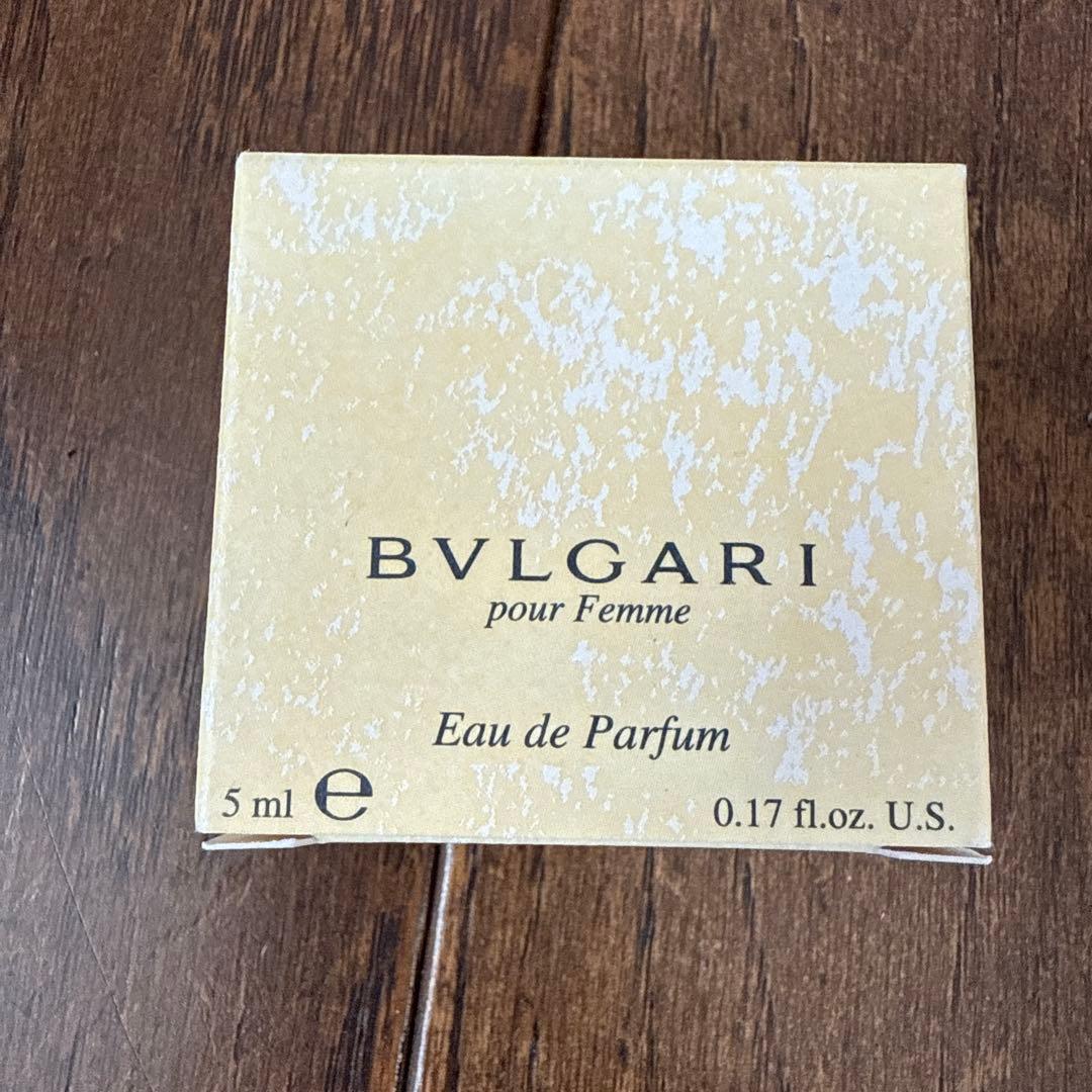 【匿名配送】　BVLGARI pour Femme Eau de Parfum