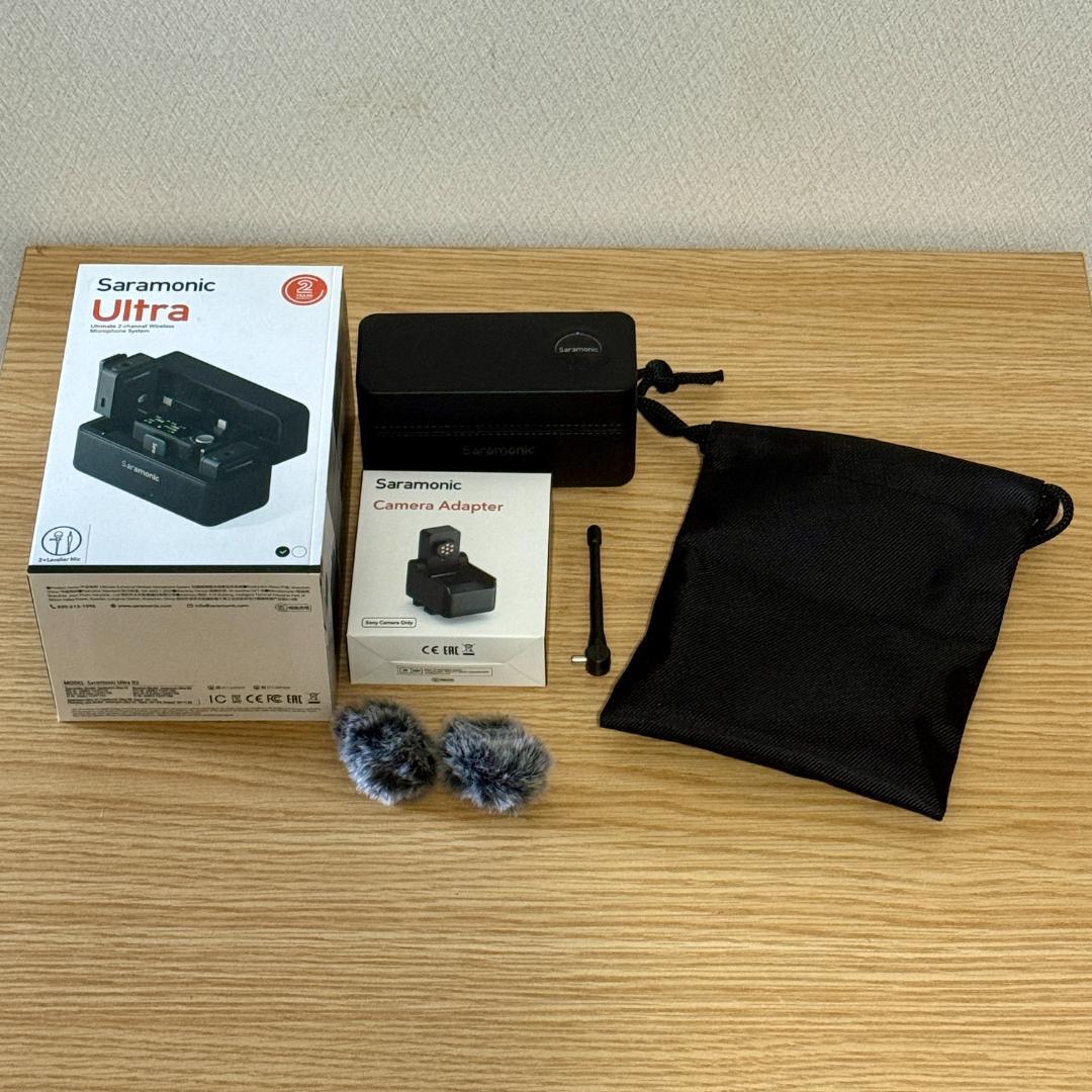 Saramonic Ultra 2ch + SR-CA Sony ホットシュー