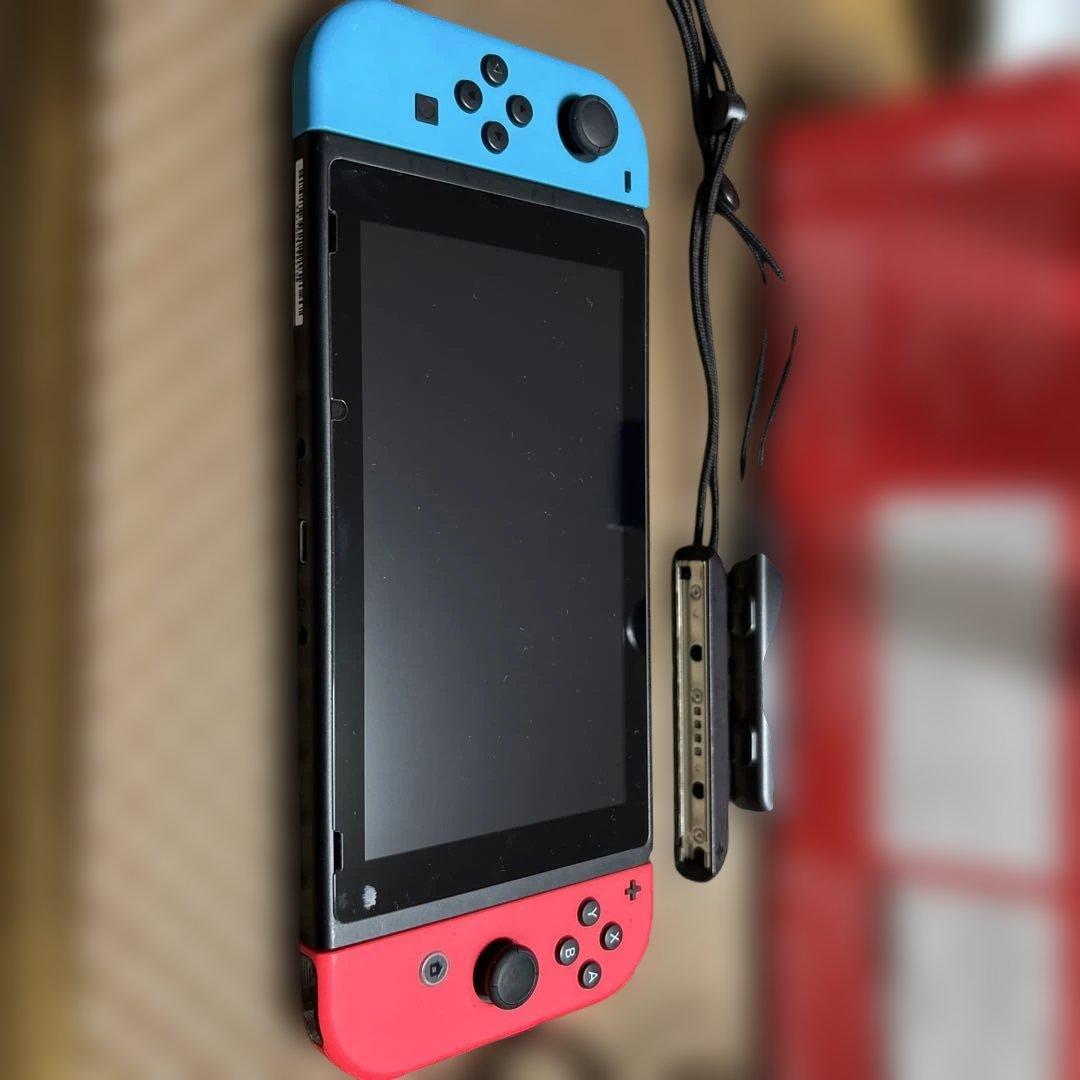 Nintendo Switch 青/赤 本体 充実の付属品付き
