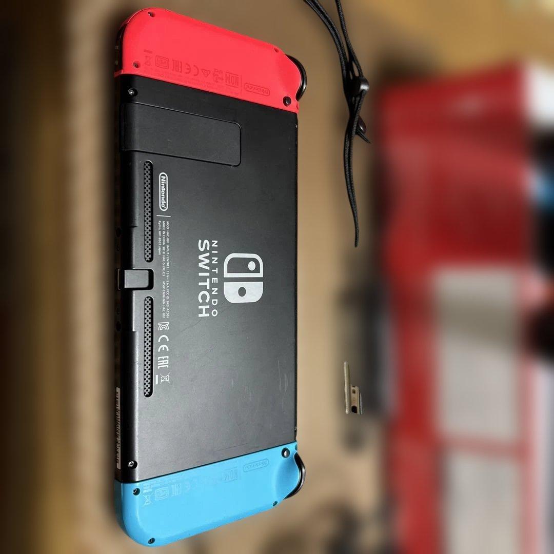 Nintendo Switch 青/赤 本体 充実の付属品付き