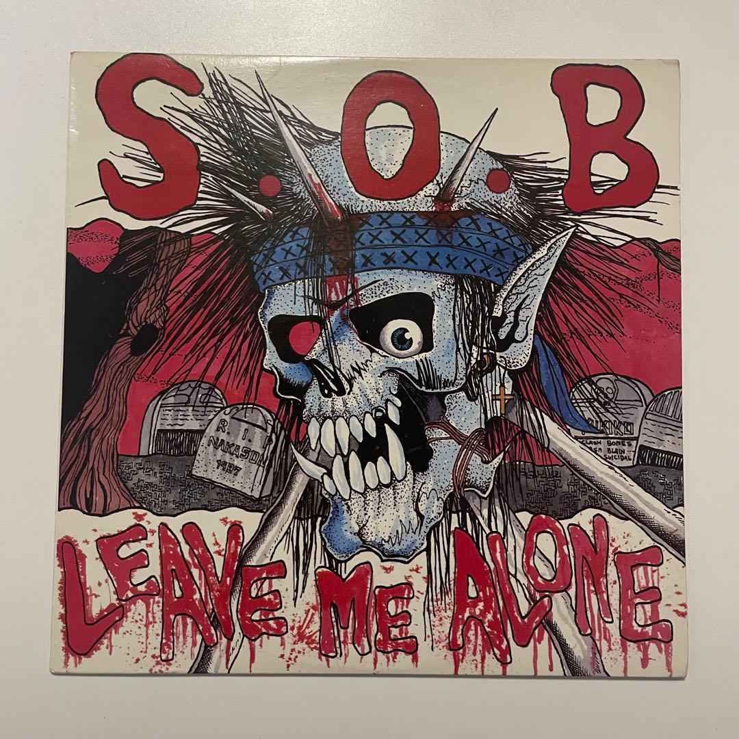 S.O.B. Leave Me Alone レコード　12インチ