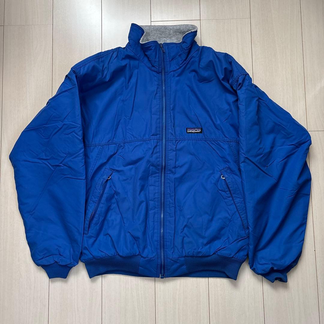 古着❗️ patagonia ナイロンジャケット L 青