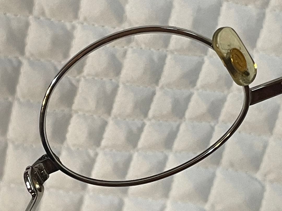 Cartier　フランス製　フルリム メタルオーバル　メガネ