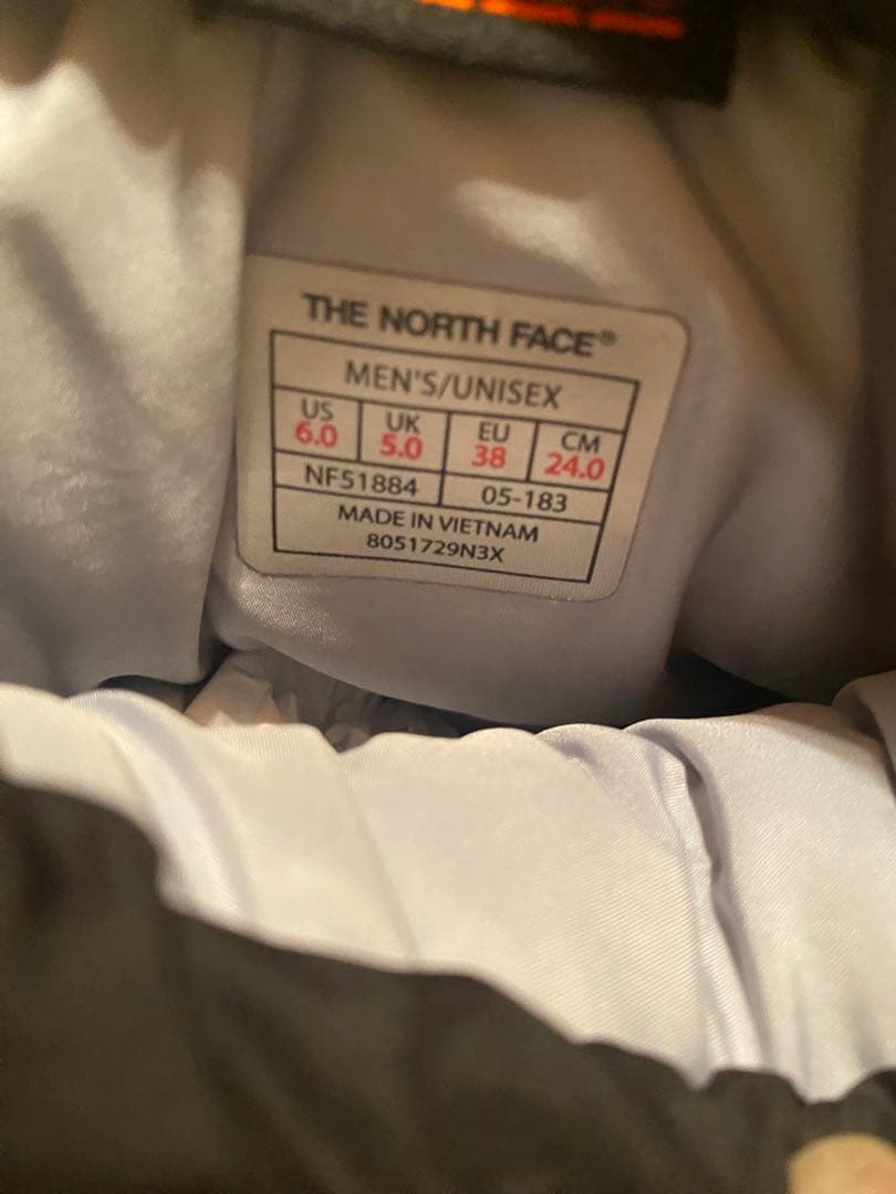 THE NORTH FACE ヌプシブーティ 黒 BLACK