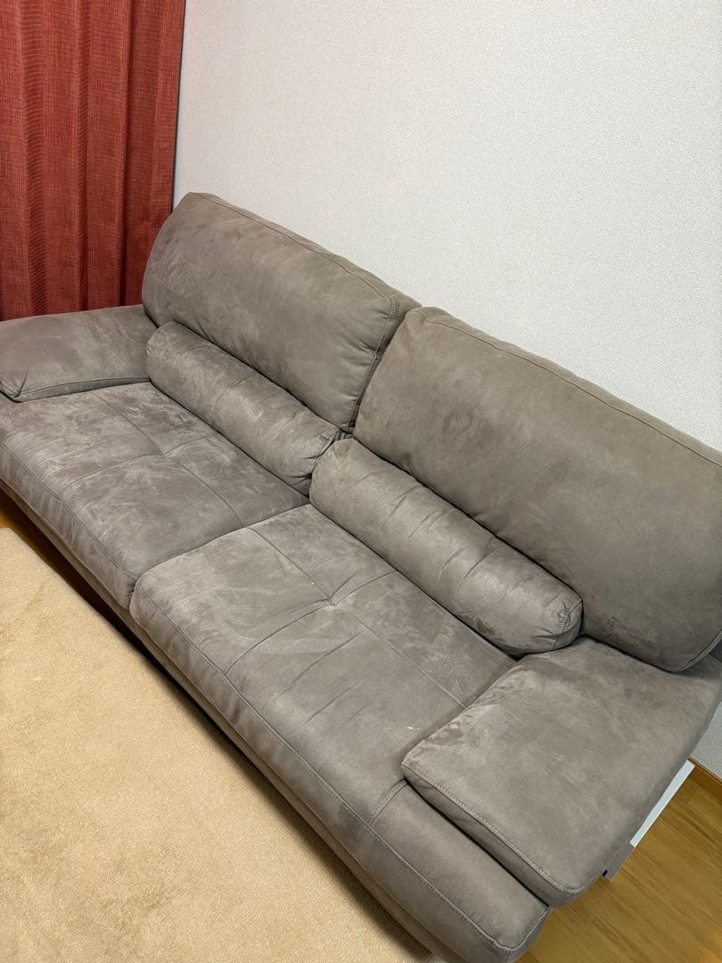 関家具⭐︎トレビソ　ソファ　2〜3人掛け＋オットマン付き